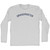 Grandmaster Adult Cotton Long Sleeve T-shirt - Grey Heather