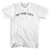 On Your Left Adult Cotton T-shirt - White