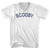 Scooby Adult Cotton V-neck T-shirt - White