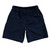 Pinstripes Soccer Shorts Made In USA - Blue Navy and Black