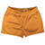 Pinstripes Shorty Short Gym Shorts 2.5" Inseam Made In USA - Orange Tennessee and White Pinstripes Shorty Short Gym Shorts 2.5" Inseam Made In USA - Orange Tennessee and White