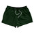 Pinstripes 2.5" Swim Shorts Made in USA - Green Forest and Black
