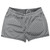 Pinstripes Shorty Short Gym Shorts 2.5" Inseam Made In USA - Grey Medium and Blac Pinstripes Shorty Short Gym Shorts 2.5" Inseam Made In USA - Grey Medium and Blac