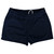 Pinstripes Shorty Short Gym Shorts 2.5" Inseam Made In USA - Blue Navy and Black Pinstripes Shorty Short Gym Shorts 2.5" Inseam Made In USA - Blue Navy and Black
