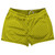 Pinstripes Shorty Short Gym Shorts 2.5" Inseam Made In USA - Yellow Bright and Black Pinstripes Shorty Short Gym Shorts 2.5" Inseam Made In USA - Yellow Bright and Black