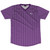 Pinstripes Soccer Jersey Made In USA - Purple Medium and White