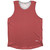 Pinstripes Athletic Tank Top - Red Dark and White