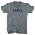Marfa Adult Tri-Blend V-neck T-shirt - Athletic Grey