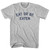 Eat Or Be Eaten Adult Cotton T-shirt - Grey Heather