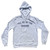 I'll Be In The Garage Adult Cotton Hoodie - White