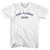 Point Pleasant Beach Womens Cotton Junior Cut T-Shirt - White