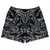 Vapor Design Rugby Shorts Made In USA - Black and Dark Grey