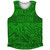 Vapor Design Custom Finish Line Athletic Tank Top - Kelly Green and Grass Green