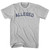 Alleged Adult Cotton T-shirt - Cool Grey