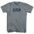 D*ck Womens Tri-Blend Junior Cut T-Shirt - Athletic Grey