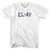 EL-AY Youth Cotton T-shirt - White