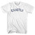 Exactly Womens Cotton Junior Cut T-Shirt - White
