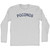 Poconos Adult Cotton Long Sleeve T-shirt - Grey Heather