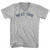 Next Time Adult Cotton V-neck T-shirt - Grey Heather