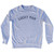 Lucky Man Adult Tri-Blend Sweatshirt - Grey Heather