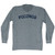 Poconos Adult Tri-Blend Long Sleeve T-shirt - Athletic Grey