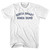 Sorta Smart Kinda Dumb Womens Cotton Junior Cut T-Shirt - White