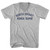Sorta Smart Kinda Dumb Adult Cotton V-neck T-shirt - Grey Heather