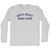 Sorta Smart Kinda Dumb Adult Cotton Long Sleeve T-shirt - Grey Heather