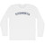 Titsworth Adult Cotton Long Sleeve T-shirt - White