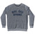 Girl Dad Spring Adult Tri-Blend Sweatshirt - Athletic Grey