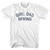 Girl Dad Spring Youth Cotton T-shirt - White