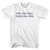 Play Like Tiger. Drink Like Daly! Rage Font Youth Cotton T-shirt - White