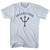 Shark's Cove Trident Adult Tri-Blend T-shirt - Athletic White