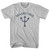 Shark's Cove Trident Adult Cotton T-shirt - Cool Grey