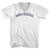 Arrivederci Adult Cotton V-neck T-shirt - White