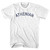 Athenian Womens Cotton Junior Cut T-Shirt - White