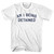 Am I Being Detained Adult Cotton T-shirt - White