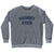 Hungry Eyes Adult Tri-Blend Sweatshirt - Athletic Grey