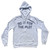 Do It For The Plot Cotton-Poly Blend Hoodie - White