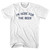 I'm Here For The Beer Adult Cotton T-shirt - White