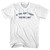 If You Ain't First You're Last Adult Cotton T-shirt - White