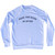 Peace Was Never An Option Adult Tri-Blend Sweatshirt - White
