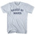 Raised By Waves Adult Tri-Blend T-shirt - Athletic White