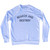 Search And Destroy Adult Tri-Blend Sweatshirt - White