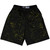 Splatter Lacrosse Shorts Made In USA - Black and Yellow
