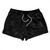 Splatter 2.5" Swim Shorts Made in USA - Black and White
