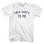 Talk Dirty To Me Womens Cotton Junior Cut T-Shirt - White