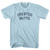 Crested Butte Adult Cotton T-shirt - Light Blue