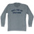 Data Has No Emotions Adult Tri-Blend Long Sleeve T-shirt - Athletic Grey