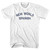 New World Spanish Adult Cotton T-shirt - White